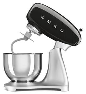 Robot kuchenny planetarny SMEG SMF04BLEU 800W Czarno-stalowy