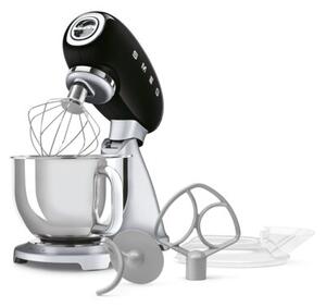 Robot kuchenny planetarny SMEG SMF04BLEU 800W Czarno-stalowy