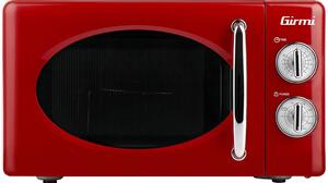 Kuchenka mikrofalowa GIRMI FM2102 700W średnica 24.5 cm pojemność 20L Czerwony