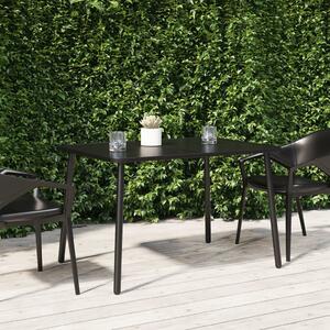 Stół ogrodowy, antracytowy, 110x80x71 cm, stalowy