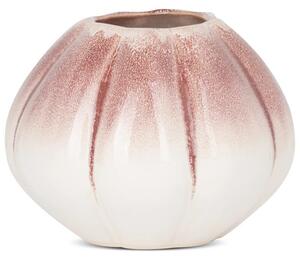 Wazon EUROFIRANY Evita 18 x 14 cm Kremowy