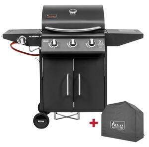 Grill ogrodowy gazowy ACTIVA Alabama III 19789GD