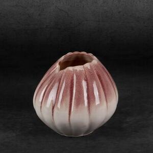 Wazon EUROFIRANY Evita 19 x 18 cm Kremowy