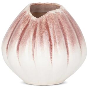 Wazon EUROFIRANY Evita 19 x 18 cm Kremowy