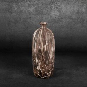 Wazon EUROFIRANY Marika 03 403473 13 x 42 cm Brązowy