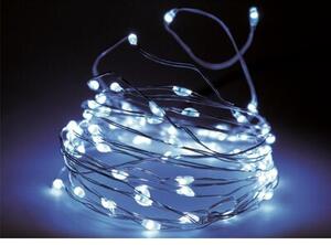 Lampki Druciki Girlanda 240 LED Zimny Biały