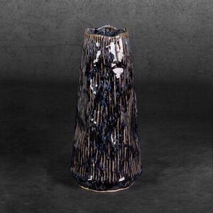 Wazon EUROFIRANY Alda 14 x 28 cm Granatowy