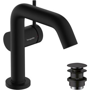 Bateria umywalkowa HANSGROHE Tecturis S 110 Fine CoolStart Ecosmart+ 73320670 Czarny mat