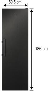 Lodówka ELECTROLUX LRC8ME39B 186cm Czarna