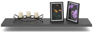 Półka Wisząca STIVMEBLE Ścienna 80 cm na książki zdjęcia 80x15x1,8 cm Szary Mat