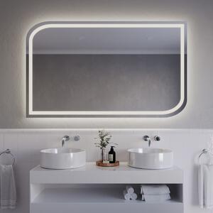 Nietypowe LED lustro do łazienki z oświetleniem A9