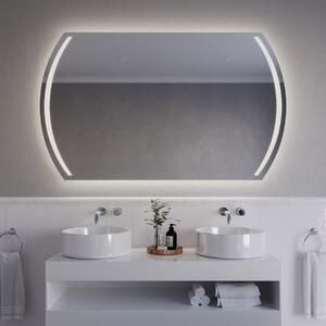 Nietypowe LED lustro do łazienki z oświetleniem A5