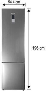 Lodówka MPM 311-FF-57 No Frost 196cm Inox