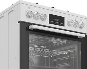 Kuchnia BEKO FBM62330GWDTN AeroPerfect Grill Termoobieg Czyszczenie parą