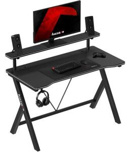 Biurko gamingowe HUZARO Hero 1.9 Czarny