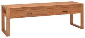 Szafka pod telewizor, 120x40x45 cm, lite drewno tekowe