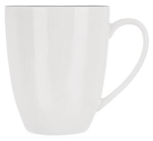 Kubek porcelanowy biały DECORA 390 ML