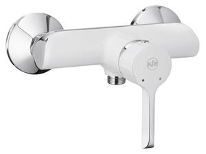 Bateria wannowa natynkowa KFA ARMATURA Angelit 4726-010-40 Biały-chrom