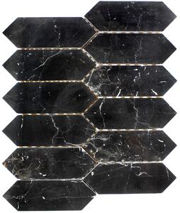 Mozaika 30X26,2 Stone Czarna Midas