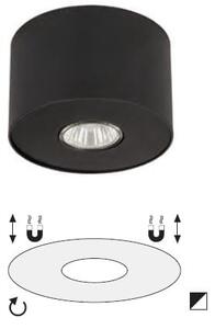 Point S lampa sufitowa 1-punktowa czarna 7603