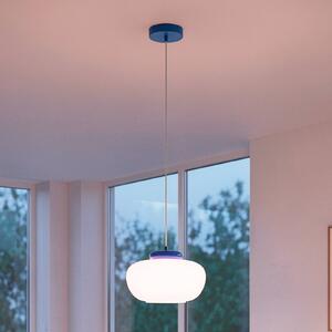 EGLO Lampa wisząca Berardelli, możliwość ściemniania, fioletowy / różowy / bladoróżowy, salon / jadalnia, szkło, nowoczesny