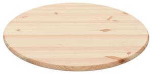 Blat stołu, naturalne drewno sosnowe, okrągły, 25 mm, 80 cm
