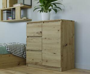 Szafka biurowa z szufladami i półkami artisan | Umeblowana.com