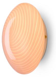 Lampa Sufitowa Halo Design, CANDY, ściemnialny, pudrowy róż, salon, szkło, design