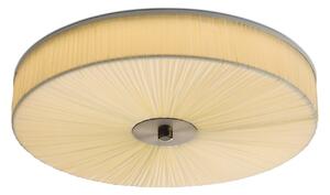 Lampa Sufitowa Halo Design, STRING, ściemnialny, beżowy, salon, tkanina | tekstylia, design