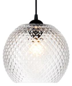 Lampa Wisząca Halo Design, NOBB, ściemnialny, transparentny, salon, szkło, design