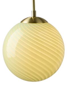 Lampa Wisząca Halo Design, CANDY BALL, ściemnialny, zielony, salon, szkło, design