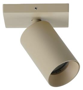 Lampa Sufitowa ANTIDARK, SpotOn1, ściemnialny, beżowy, salon, metal, nowoczesny