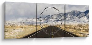 Obraz - Great Basin, Nevada, USA (z zegarem) (90x30 cm)