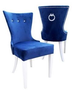 Eleganckie krzesło pikowane tapicerowane do salonu LIND