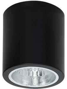 Lampa sufitowa punktowa spot Luminex 7239 Downlight E27 15cm x 13cm czarny bez regulacji