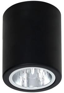 Lampa sufitowa punktowa spot bez regulacji Luminex 7237 Downlight E27 12cm x 11cm czarny