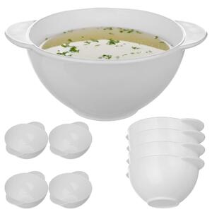 Bulionówka Fraccia 500ml biała 4 szt