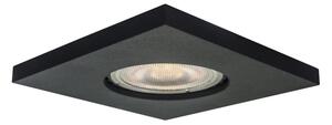 Lampa sufitowa Podtynkowa hermetyczna punktowa bez regulacji Light Prestige LP-440/1RS BK square Lagos GU10 IP65 7,7x7,7cm czarny