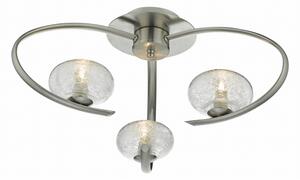 Lampa Sufitowa Dar Lighting LEI5346 Leighton 3xG9 42cm x 21cm chrom transparentny