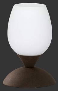 Lampa nocna stołowa RL R59431024 Cup E14 ściemniacz dotykowy 12cm x 18cm miedziany