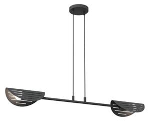 Czarna nowoczesna metalowa lampa wisząca - 28X D167 K9-P21