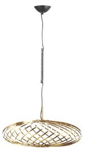 Lampa Wisząca Tom Dixon, Spring small, ściemnialny, złoty | mosiężny, salon, metal, design