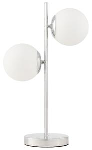 NOWOCZESNA LAMPA BIURKOWA CHROMOWANA TESO W2