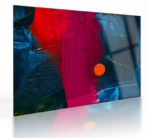 Obraz na szkle - kolory (70x50 cm)