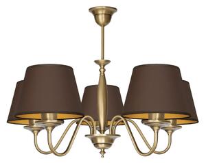 Mosiężna lampa 5-punktowa F-S5m