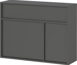 Antracytowa szafka 83x63x25 cm Ameca 2.0 – Germania