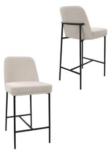 Hoker Zafiro Black, beżowe (S2440)