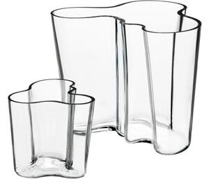 Komplet wazonów ze szkła dmuchanego Alvaro Aalto, 2 elem