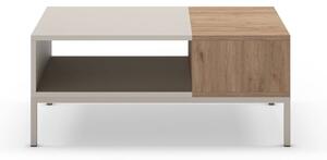 Kremowy stolik 56x90 cm Cailin – Marckeric
