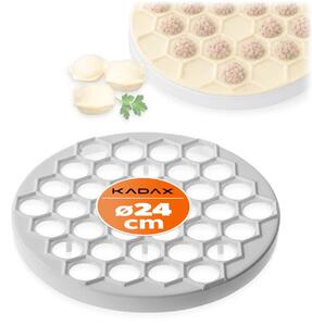 Pierożnica na uszka Paestum 24 cm biała